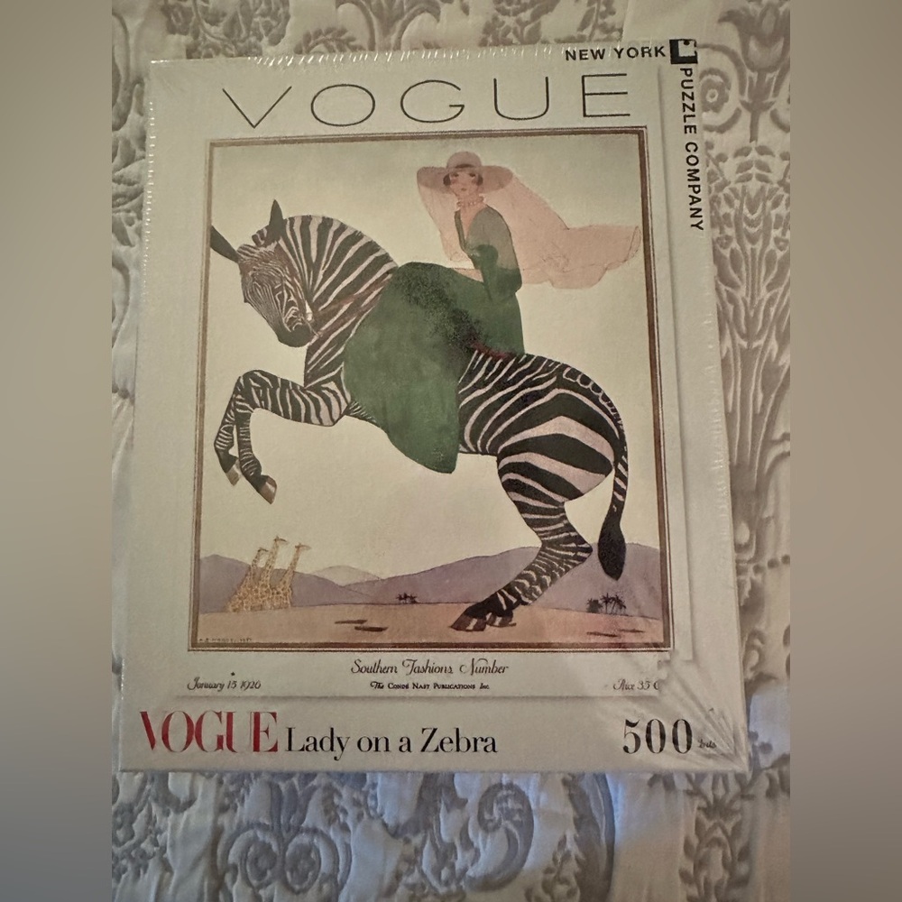 Vogue Puzzle with Zebra Design